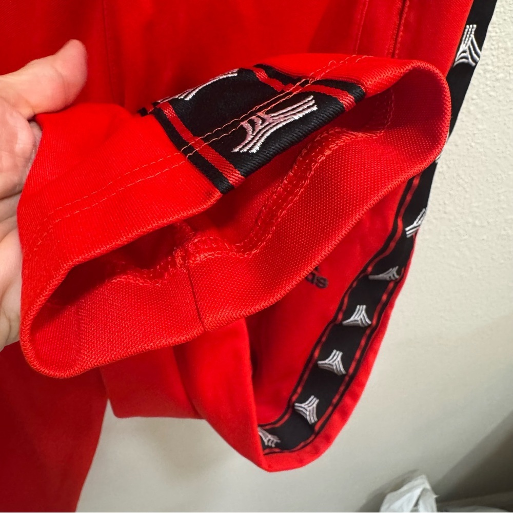 Adidas Tango Tape Club House Men's Red Sweatpants/Joggers Sz S Soccer Track Pant - Picture 6 of 11